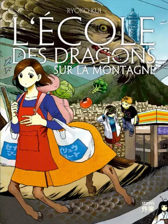 Couverture de Lecole Des Dragons Sur La Montagne