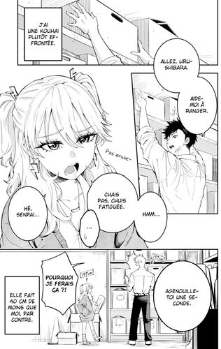 Couverture de A Short Gyaru and A Tall, Clumsy Guy
