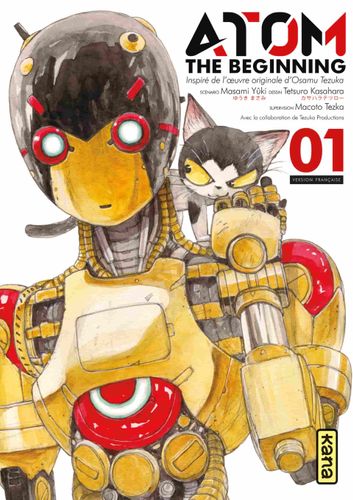 Couverture de Atom The Beginning