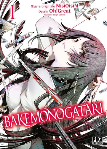Couverture de Bakemonogatari