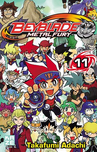 Couverture de Beyblade Metal Fury