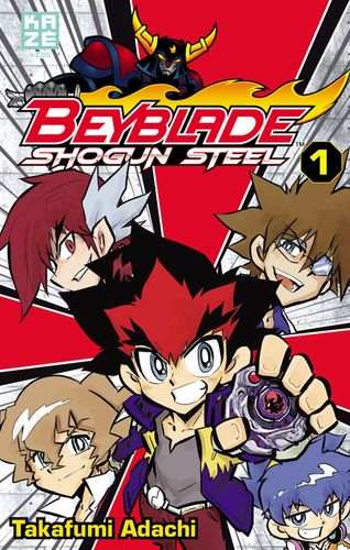 Couverture de Beyblade Shogun Steel