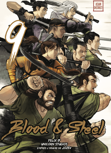 Couverture de Blood and Steel