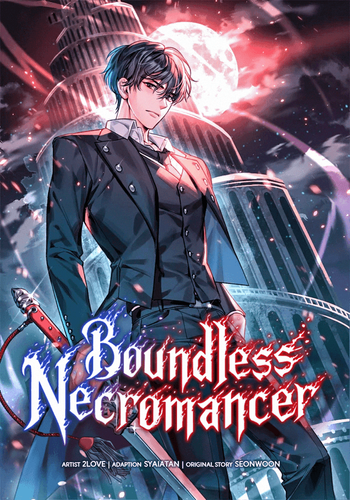 Couverture de Boundless Necromancer