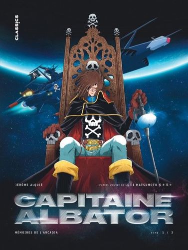 Couverture de Capitaine Albator - Mémoires de l'Arcadia