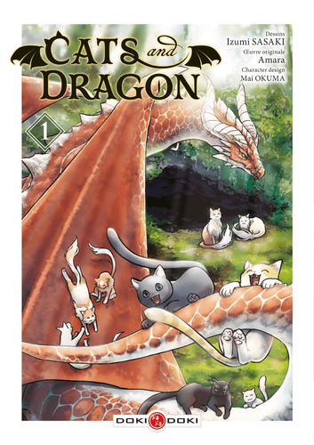 Couverture de Cats and Dragon