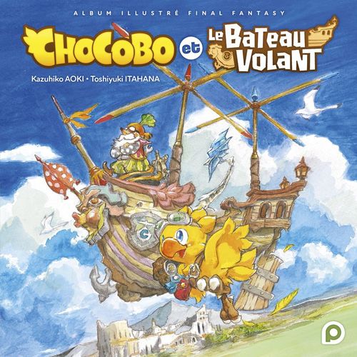Couverture de Chocobo et le bateau volant
