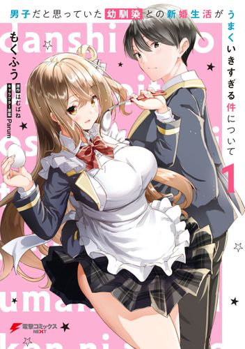 Couverture de Danshi Dato Omotteita Osananajimi Tono Shinkon Seikatsu Ga Umaku Ikisugiru Ken Ni Tsuite