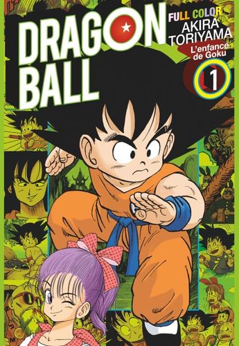 Couverture de Dragon Ball Full Color Lenfance De Goku