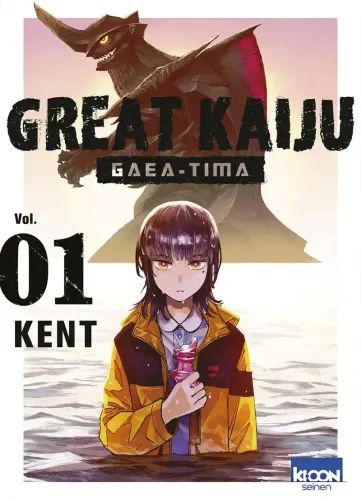 Couverture de Great Kaiju Gaea Tima