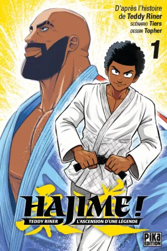 Couverture de Hajime Teddy Riner Lascension Dune Legende