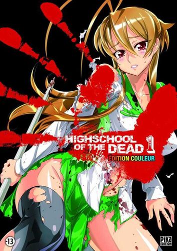 Couverture de Highschool of the Dead Couleur
