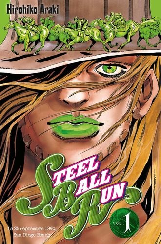 Couverture de JoJo’s Bizarre Adventure : Steel Ball Run