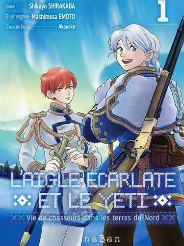Couverture de L'aigle écarlate et le Yéti