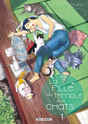 Couverture de La Fille du Temple aux Chats