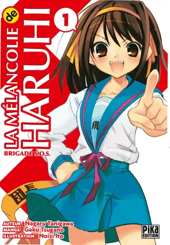 Couverture de La Melancolie De Haruhi Brigade S O S