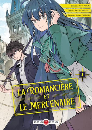 Couverture de La Romancière et le Mercenaire