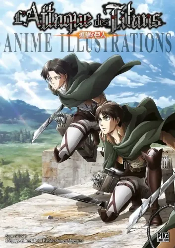 Couverture de Lattaque Des Titans Anime Illustrations