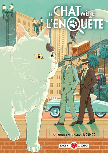 Couverture de Le chat mène l'enquête