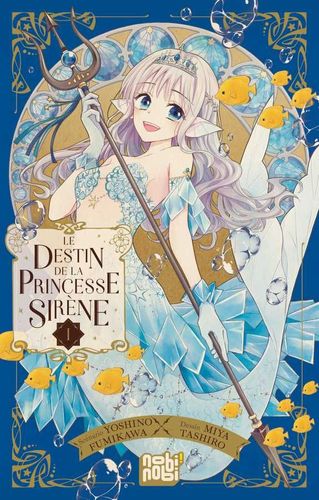 Couverture de Le destin de la princesse sirène