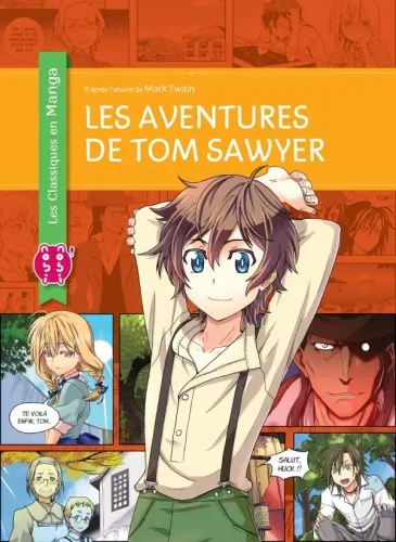 Couverture de Les Aventures De Tom Sawyer Kuma Chan