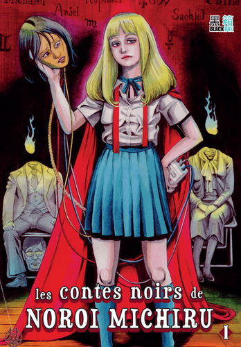 Couverture de Les contes noirs de Noroi Michiru