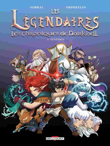 Couverture de Les Legendaires Les Chroniques De Darkhell