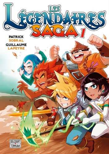Couverture de Les Legendaires Saga