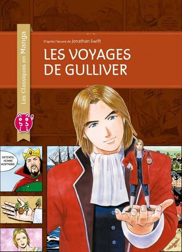 Couverture de Les voyages de Gulliver