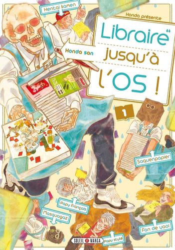 Couverture de Libraire jusqu'à l'os