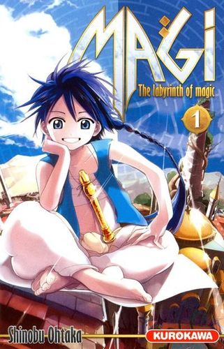 Couverture de Magi - The Labyrinth of Magic