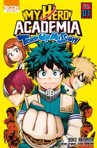 Couverture de My Hero Academia Team Up Mission