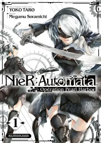 Couverture de Nier Automata: Yorha Shinjuwan Takashika Sakusen Kiroku