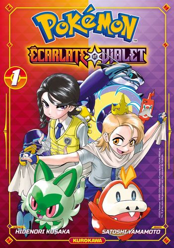 Couverture de Pokémon Ecarlate et Violet