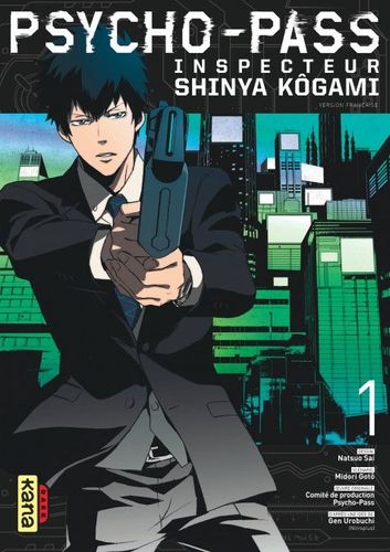 Couverture de Psycho-Pass Inspecteur Shinya Kôgami