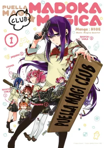 Couverture de Puella Magi Madoka Magica : Club
