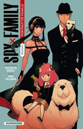 Couverture de Roman Spy X Family Portrait De Famille