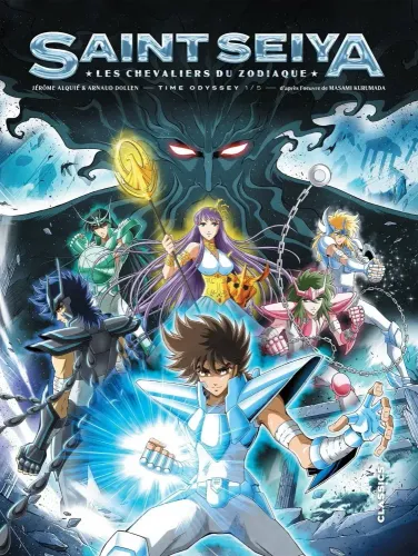 Couverture de Saint Seiya Les Chevaliers Du Zodiaque Time Odyssey