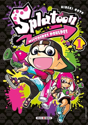 Couverture de Splatoon 4Koma