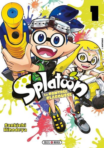 Couverture de Splatoon - La contrée clabousse