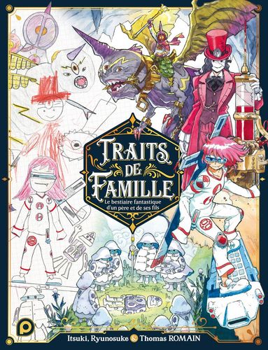 Couverture de Traits de famille