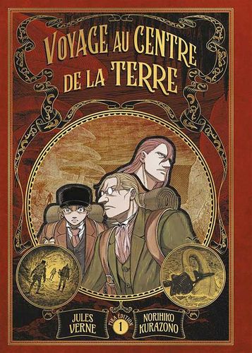 Couverture de Voyage au centre de la Terre