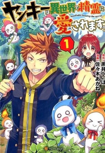 Couverture de Yankee Wa Isekai De Seirei Ni Aisaremasu