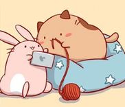Couverture de Fat Meow and Paper Rabbit
