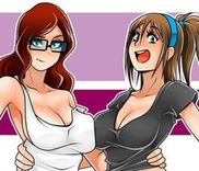Couverture de Living with Hipster Girl and Gamer Girl