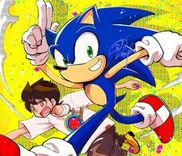 Couverture de Sonic to Yuuki no Tsurugi