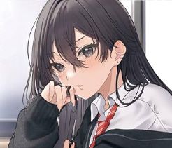 Couverture de Tonari no Seki no Yankee Shimizu-san ga Kami o Kuroku Sometekita